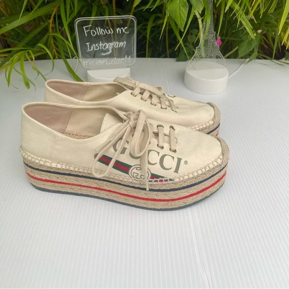 Gucci Espadrilles Platforms